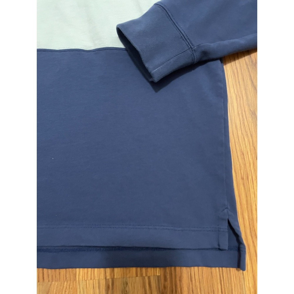 Vineyard Vines Rugby Shirt Mens Small Colorblock Navy White Whale Logo - Picture 6 of 10